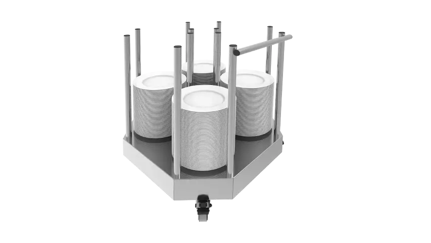 Carro Transporte de Pratos